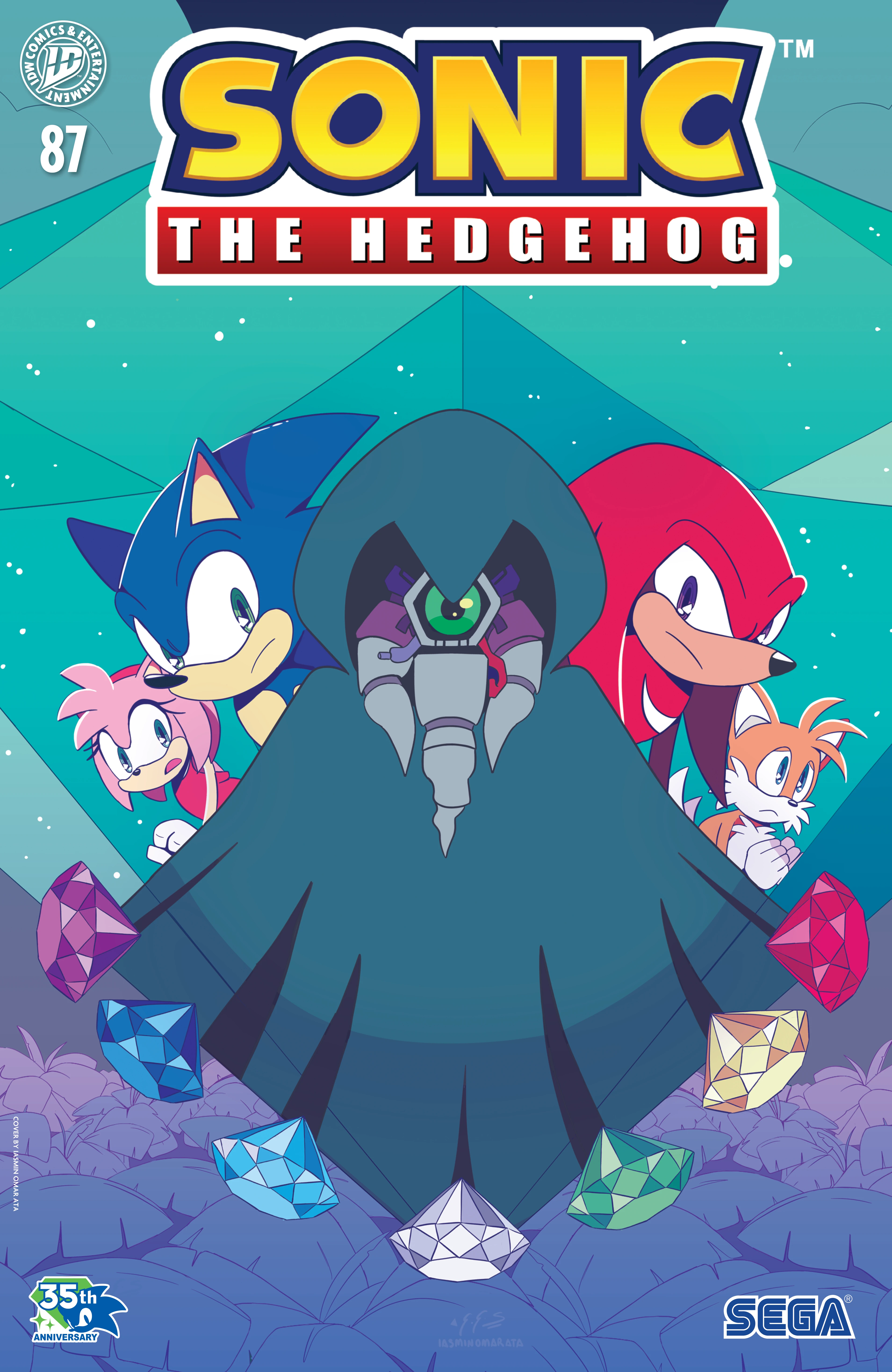 Sonic the Hedgehog #87 (IDW Publishing, 2026) cover